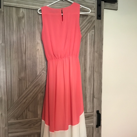 Sunday in Brooklyn Color Block High-Low Dress - Picture 2 of 7